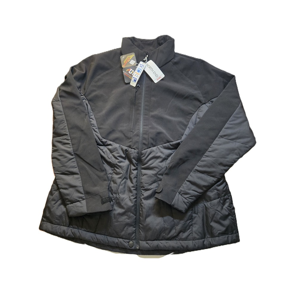 North End Sport Ladies Black‎ Warm Logik Puffer Jacket XXL New